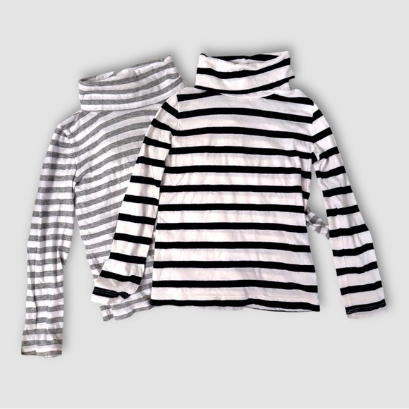 Crewcuts Kids 4-5Y Striped Turtleneck Bundle – EUC & NWOT - Picture 1 of 1